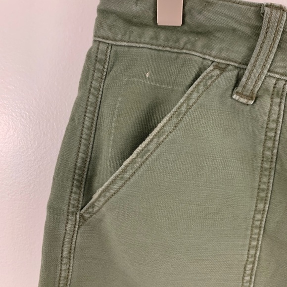 NWT American Eagle Green Cargo Skirt - Picture 5 of 7